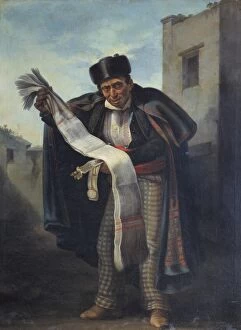 Costumbrist Collection: CORTES, Andr鳮The Lottery Vendor