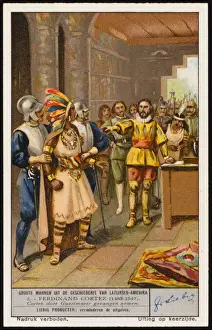 Hernando Prints: Cortes (Liebig)