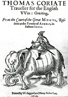 1617 Prints: Coryate (Title Page)