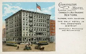 Chambers Prints: Cosmopolitan Hotel in New York City, USA