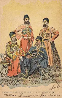 Cossack Imperial Guardsmen to Tsar Nicholas II