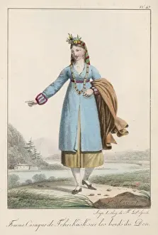 Cossacks Prints: Cossack Woman