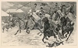 Cossacks in a Village