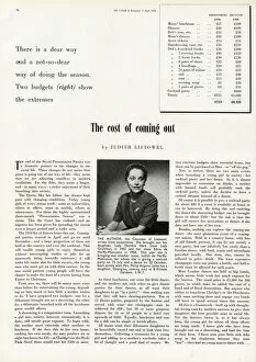Expensive Gallery: The Cost of Coming Out - 1958 Season