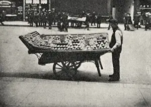 Coster with his barrow, London