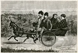 Coster Prints: COSTER IN DONKEY CART