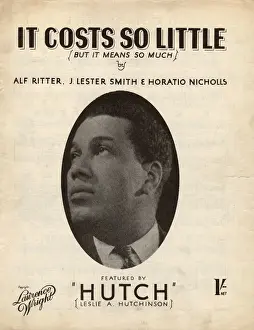 Pianist Prints: It Costs So Little - Leslie Hutch Hutchinson - Music sheet