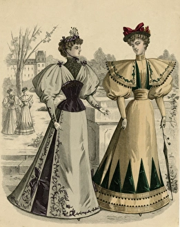 Triangular Gallery: Costume of 1890S