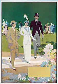 Hobble Prints: Costume 1912 / Houghton