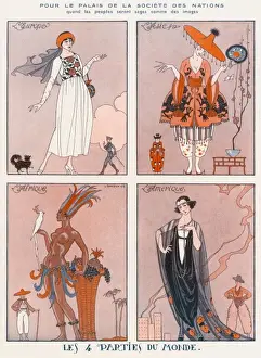 Costume 4 Parts of World