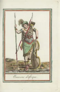 Quiver Prints: Costume of an African Amazon warror