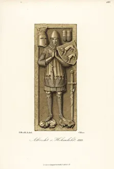 Images Dated 31st May 2019: Costume of Albrecht von Hohenlohe, died 1319