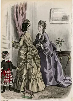 Images Dated 27th November 2017: Costume April 1870