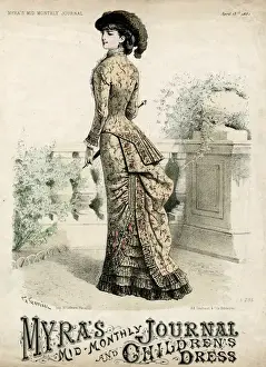 Bustle Prints: Costume April 1881