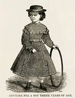 Costume for a boy 1867