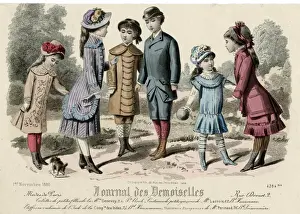 Waisted Prints: Costume / Children / 1880