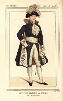 Maison Prints: Costume of a civil officer of the imperial