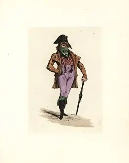 Costume of a Commis Marchand, Incroyable