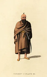 Regency Era Prints: Costume of a Dervise or Dervish man of Syria