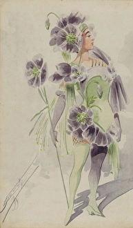London Flower Girl 1890