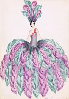 Costume design by Bergere Oscar Perrault