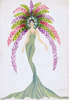 Costume design by Bergere Oscar Perrault
