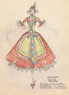 Scandals Prints: Costume design by Charles Le Maire
