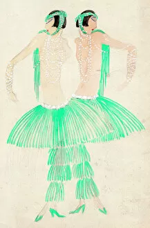 Flappers Gallery: Costume design for the Dolly Sisters