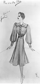 Costume design by Dolly Tree for Ruth Hussey Costume design by Dolly Tree for Ruth Hussey
