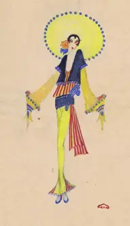 Unnamed Prints: Costume design by Gene Boshko
