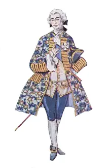 Costume design by Georges Barbier for the Valentino film Mon
