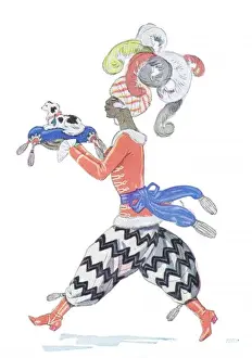 Silent Prints: Costume design by Georges Barbier for the Valentino film Mon