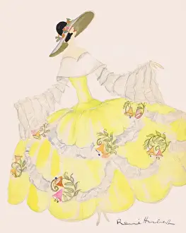 Costume design by Rene Hubert