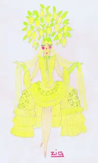 Costume design by Zig