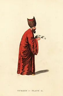 Regency Era Prints: Costume of a First Dragoman or interpreter