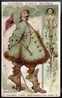 Trimmings Prints: Costume / French Lord / 1625