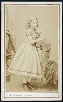 Puffed Prints: Costume / Girl / Photo 1870S
