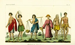 Inhabitants Collection: Costume of the inhabitants of Sennar, Sudan