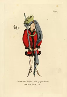 Girdle Gallery: Costume of King Richard II of England