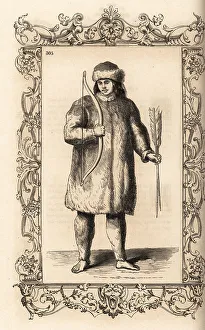 Lapps Prints: Costume of a Laplander or man of Lapland, 16th century