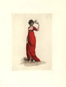 Directoire Prints: Costume of a lower-class merveilleuse