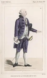 Costume / Man 1780 France