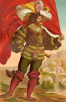 Bearer Prints: Costume / Man / C15 / Baldung