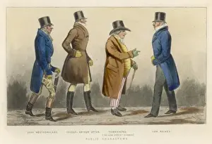 Upton Prints: Costume Men / Gronow