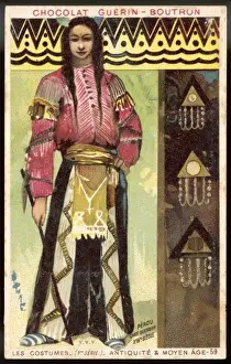 Peruvian Prints: Costume / Men / Peru / Warrior