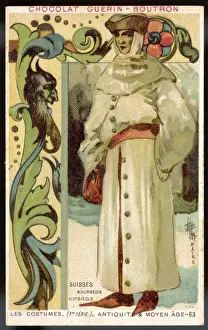 Toed Prints: Costume / Men / Swiss / 14C
