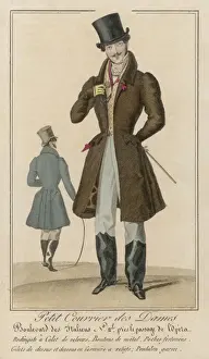 Calves Prints: Costume / Monocle 1826