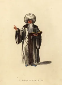Mufti Prints: Costume of a Mufti or religious chief