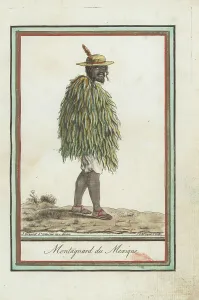 Nomadic Prints: Costume of a nomadic highlander of ancient Mexico