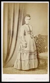 Flounce Prints: Costume Photo Late 1860S